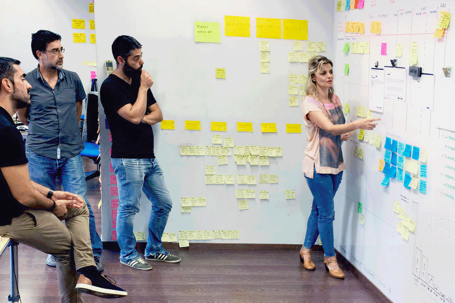 Diseño UX/UI del portal inmobiliario pisos.com optimizado para búsqueda de vivienda en desktop, tablet y móvil